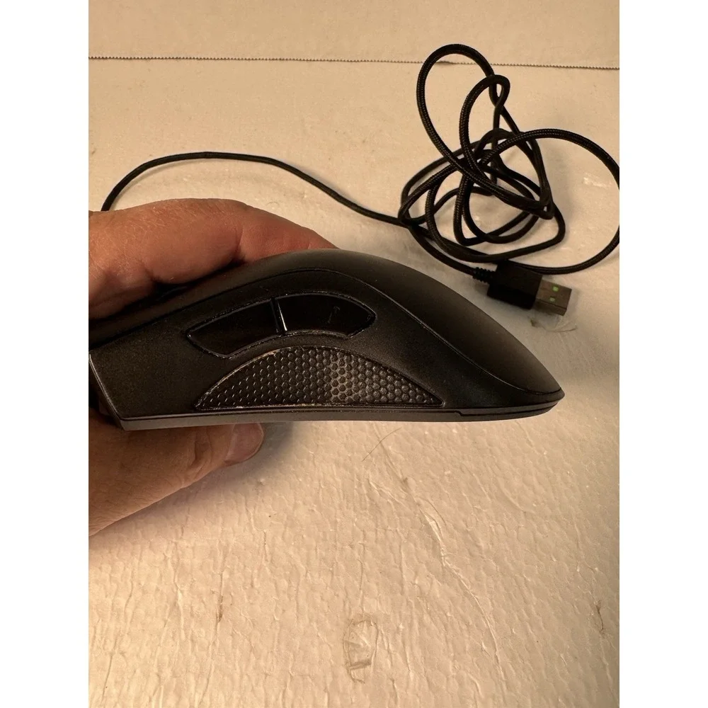 Razer DeathAdder Essential Gaming Mouse with‎ 6400 DPI Optical Sensor - Black